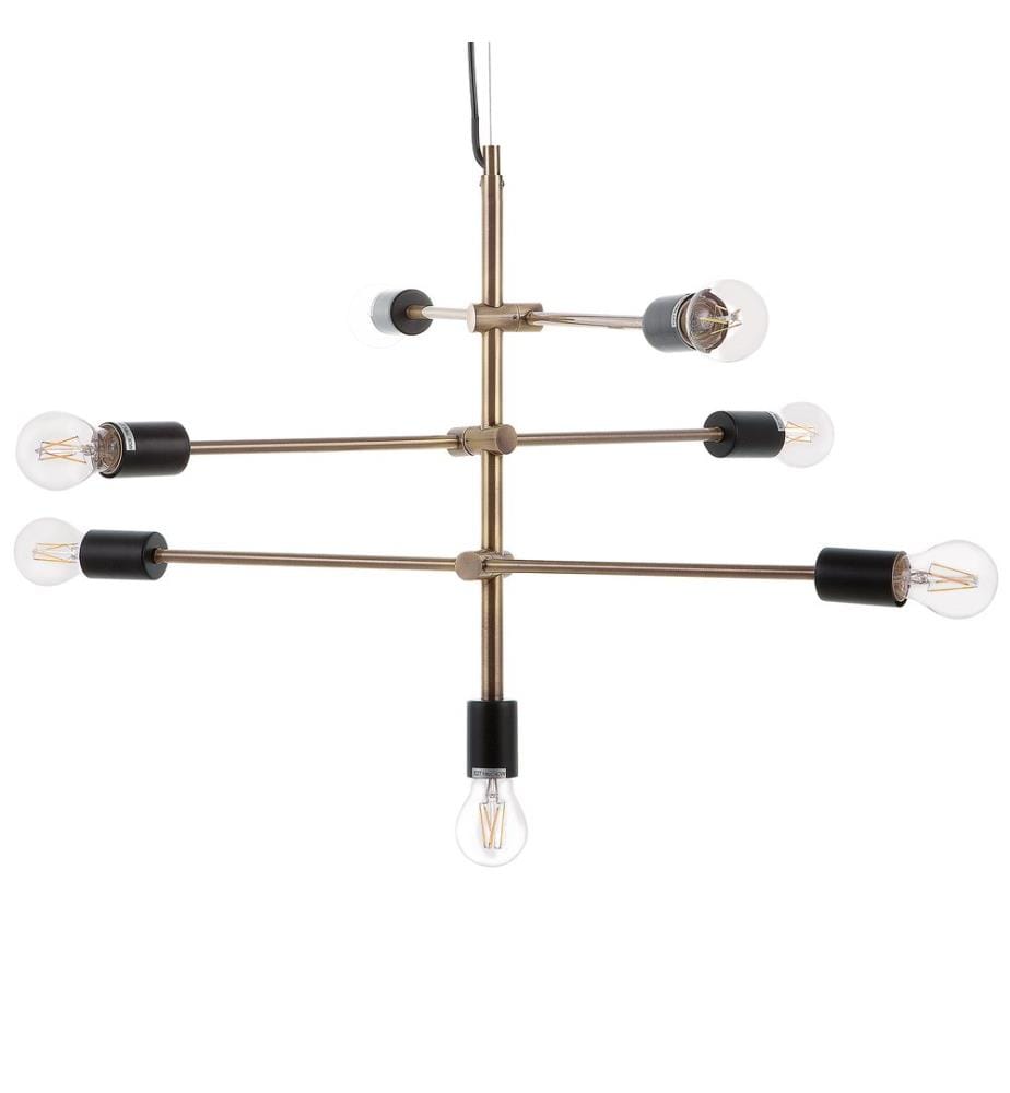 Lampadario CREMERA Metallo Ottone