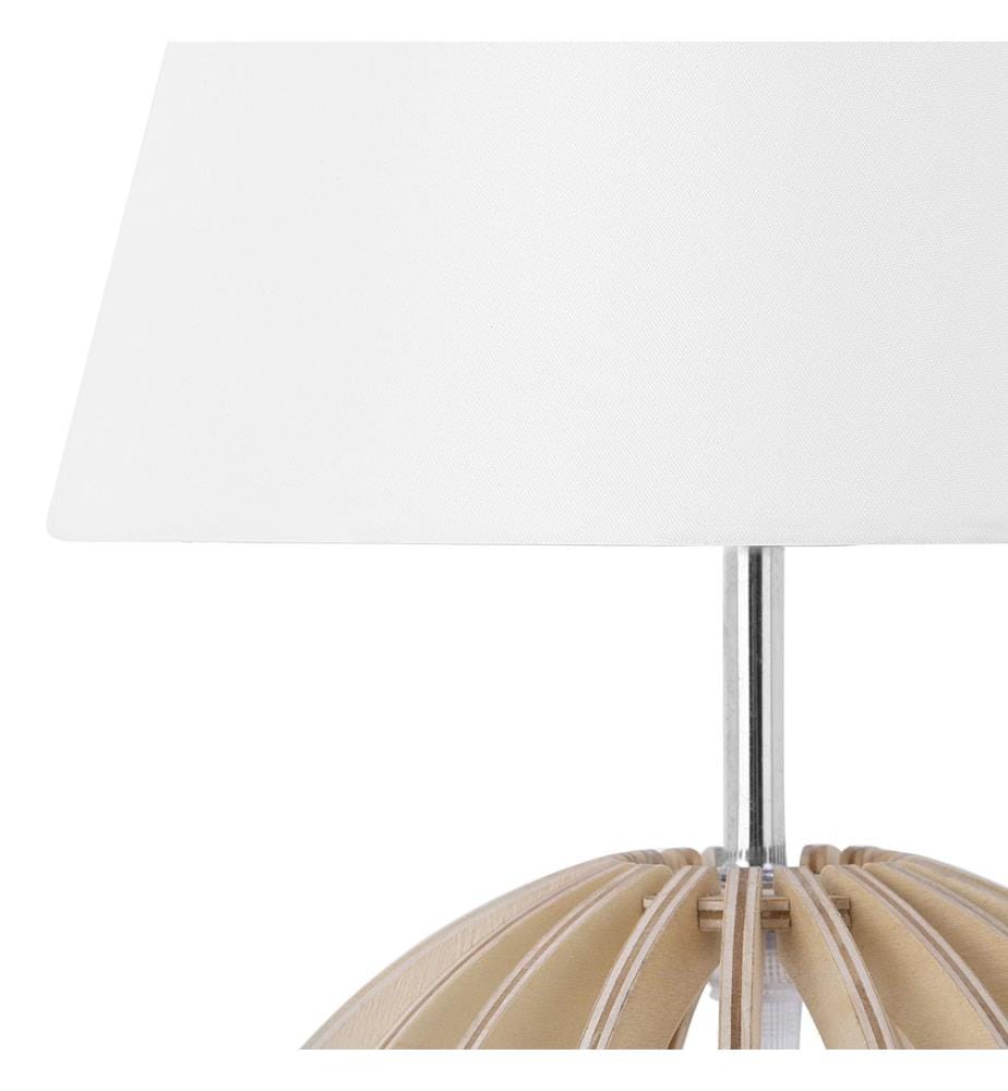 Table Lamp SAMO Brown/ White