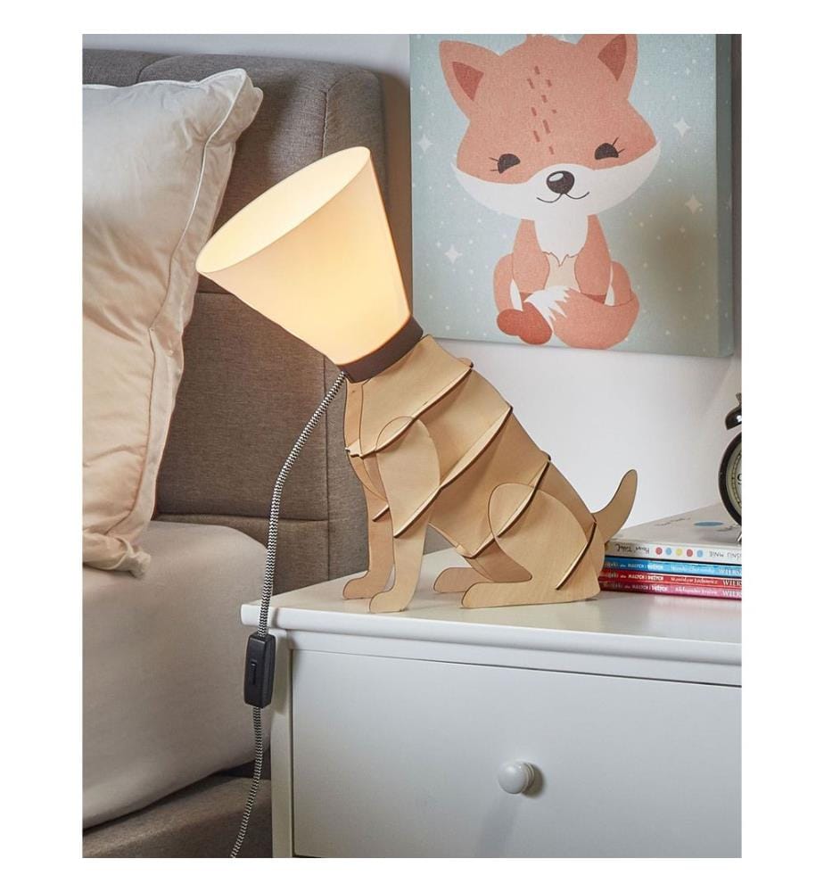 Table Lamp ISNA Light Brown