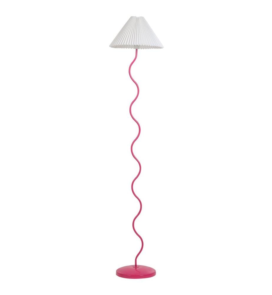 Stehlampe JIKAWO Metall Rosa