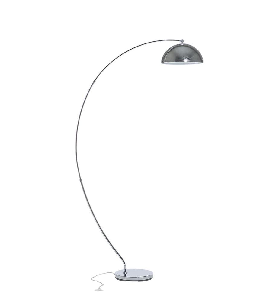 Lampada da pavimento KAMA Metallo Argento