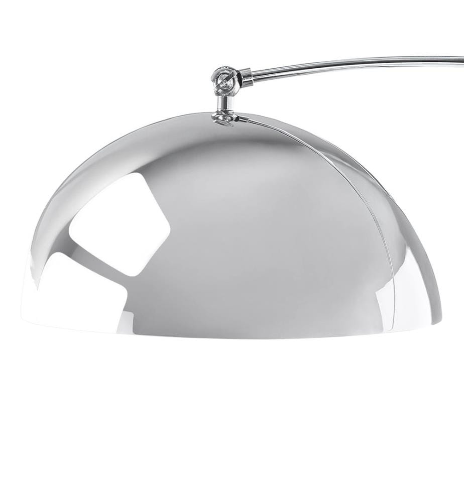 Lampada da pavimento KAMA Metallo Argento