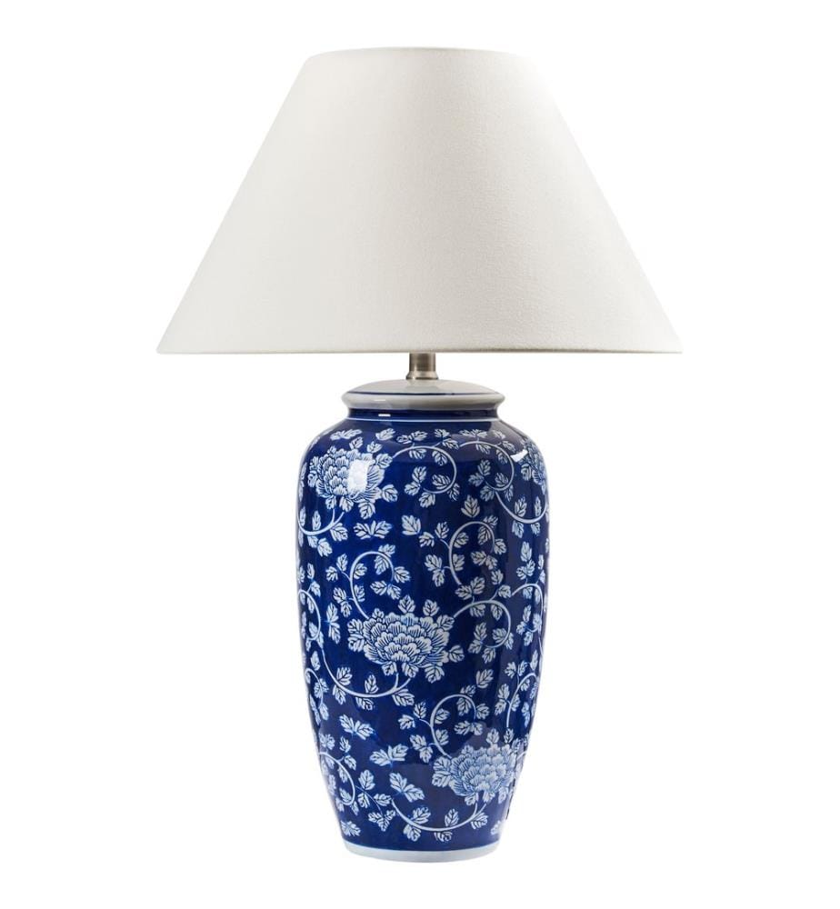 Table Lamp ANGELES Porcelain Blue