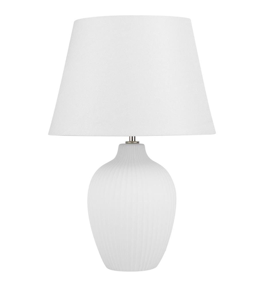 Table Lamp FERGUS Ceramic White