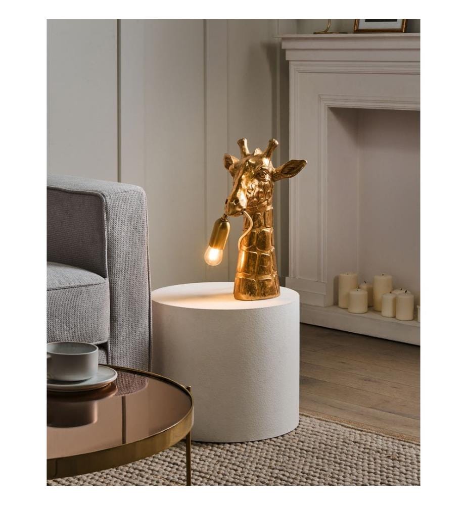 Tischlampe Giraffe MALAIKA Gold