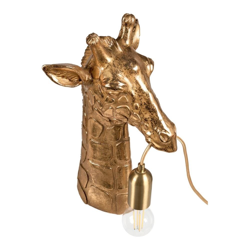 Tischlampe Giraffe MALAIKA Gold