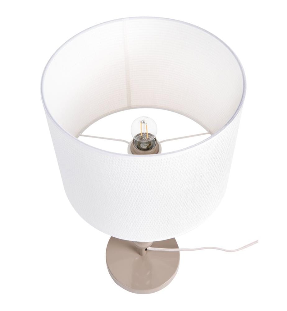 Tischlampe LOKY Metall Beige