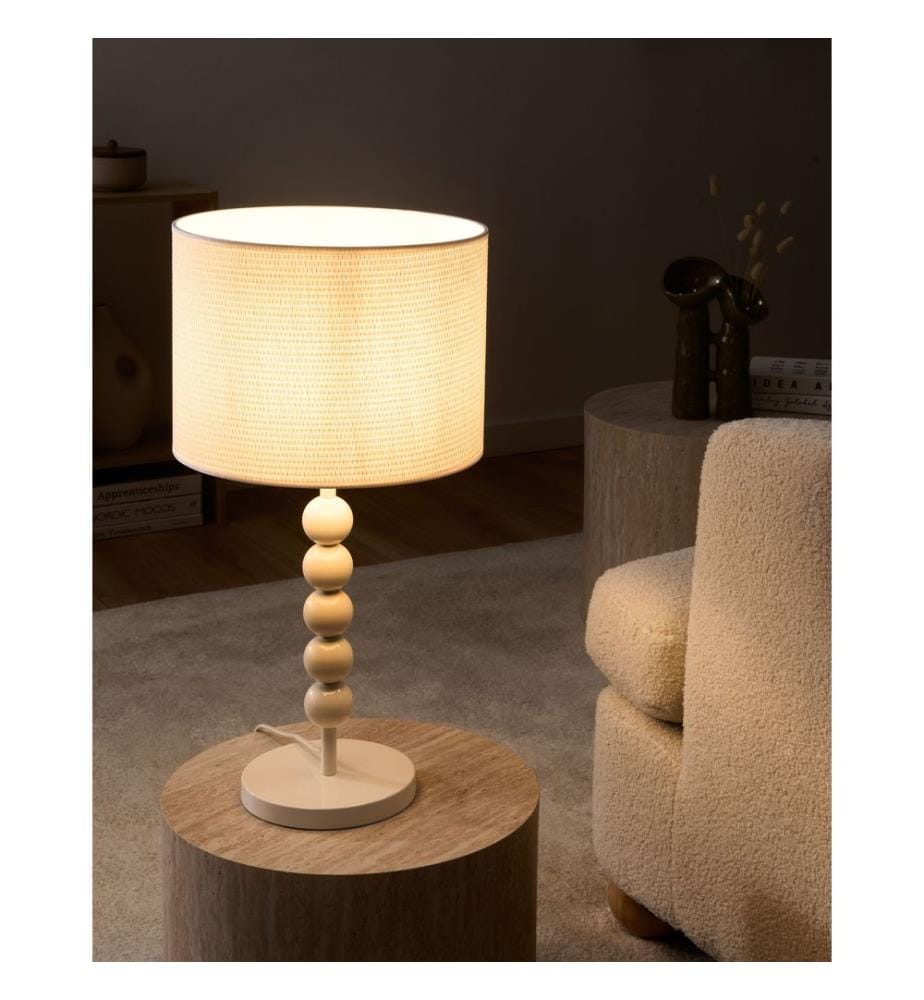Table Lamp LOKY Metal White
