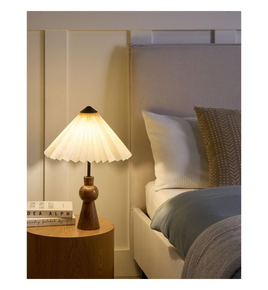 Tischlampe TOJSAN Papier Beige