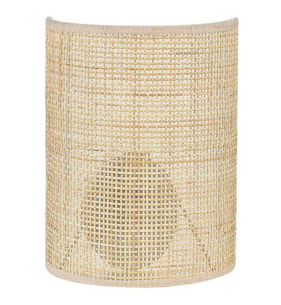 Wall Lamp DEMITRIE Rattan Natural