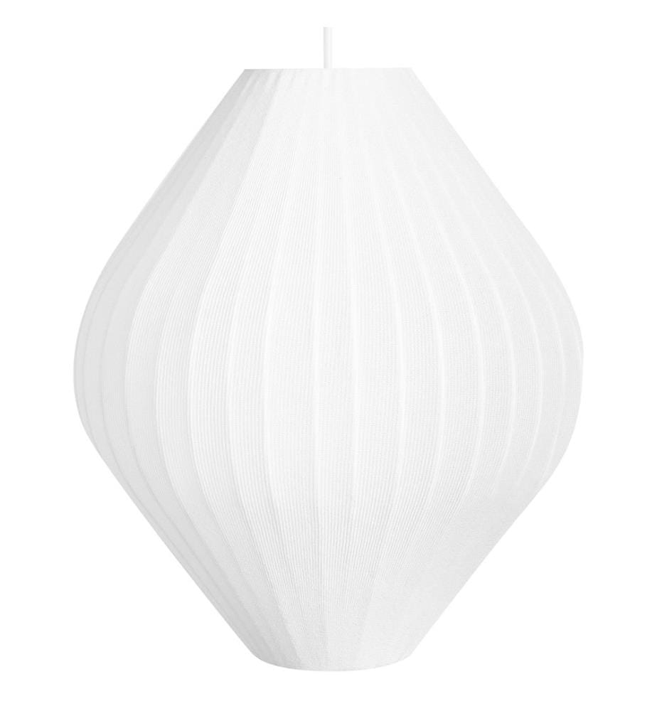 Pendant Lamp ALME Fabric White