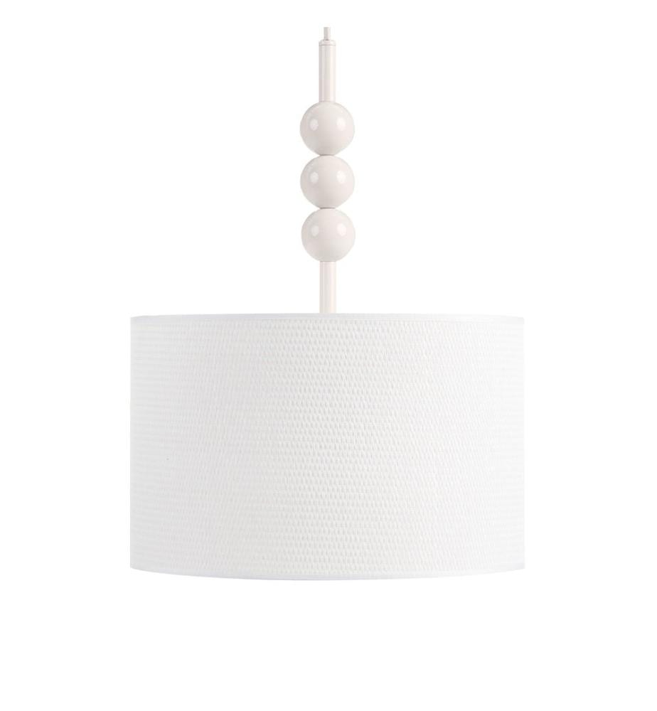 Pendant Lamp LOKY Metal White