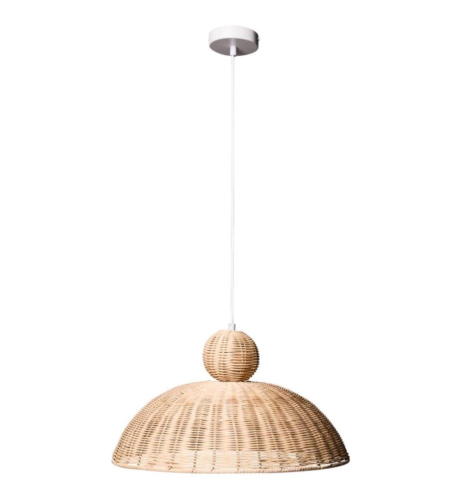 Pendant Lamp SUERTE Rattan Natural