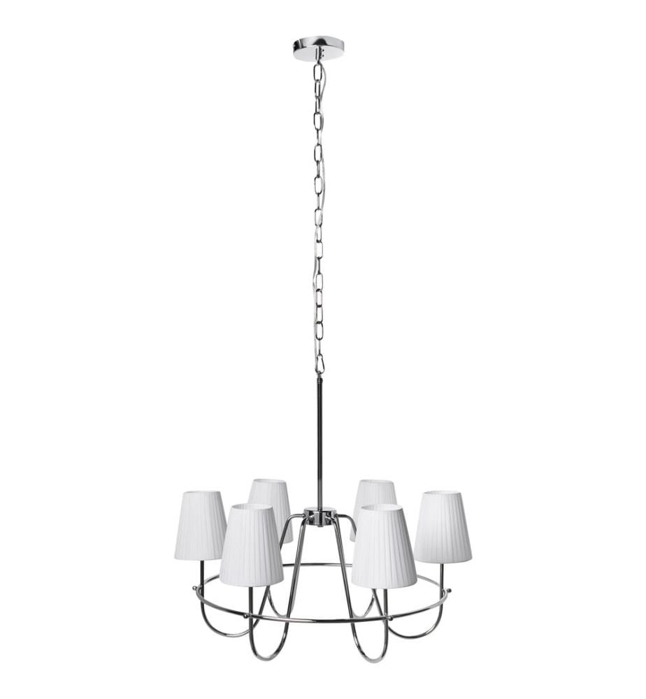Kronleuchter YAMETHIN Metall Silber