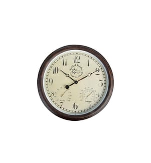 ESSCHERT DESIGN - Gartenuhr aus Kunststoff Ø 38.3 cm