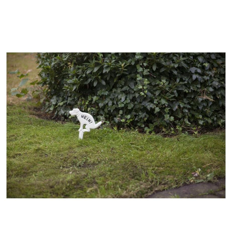 ESSCHERT DESIGN - Gartenstecker Hundeklo Nein! 31.5 cm
