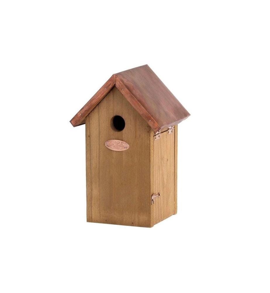 ESSCHERT DESIGN - Nichoir Mésange bleue avec toit en cuivre