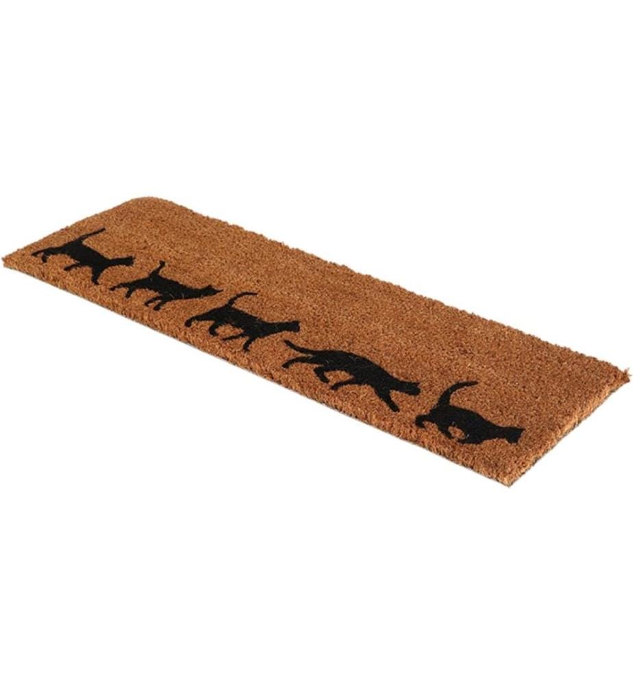 ESSCHERT DESIGN - Fussmatte Katzen 25.4 cm x 75.7 cm