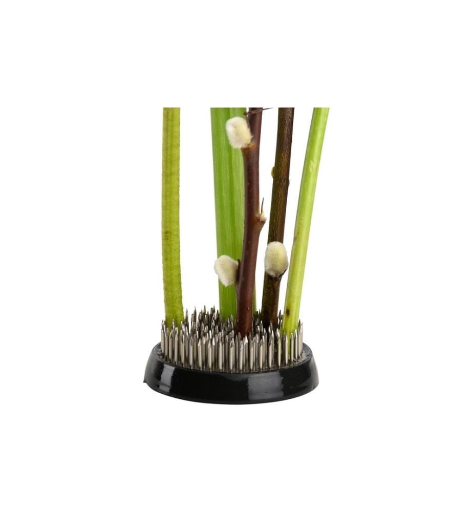 ESSCHERT DESIGN - Steckigel Kenzan L Schwarz/Silber