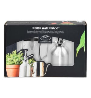 ESSCHERT DESIGN - Kit d'arrosage intérieur 2 pièces, Argenté