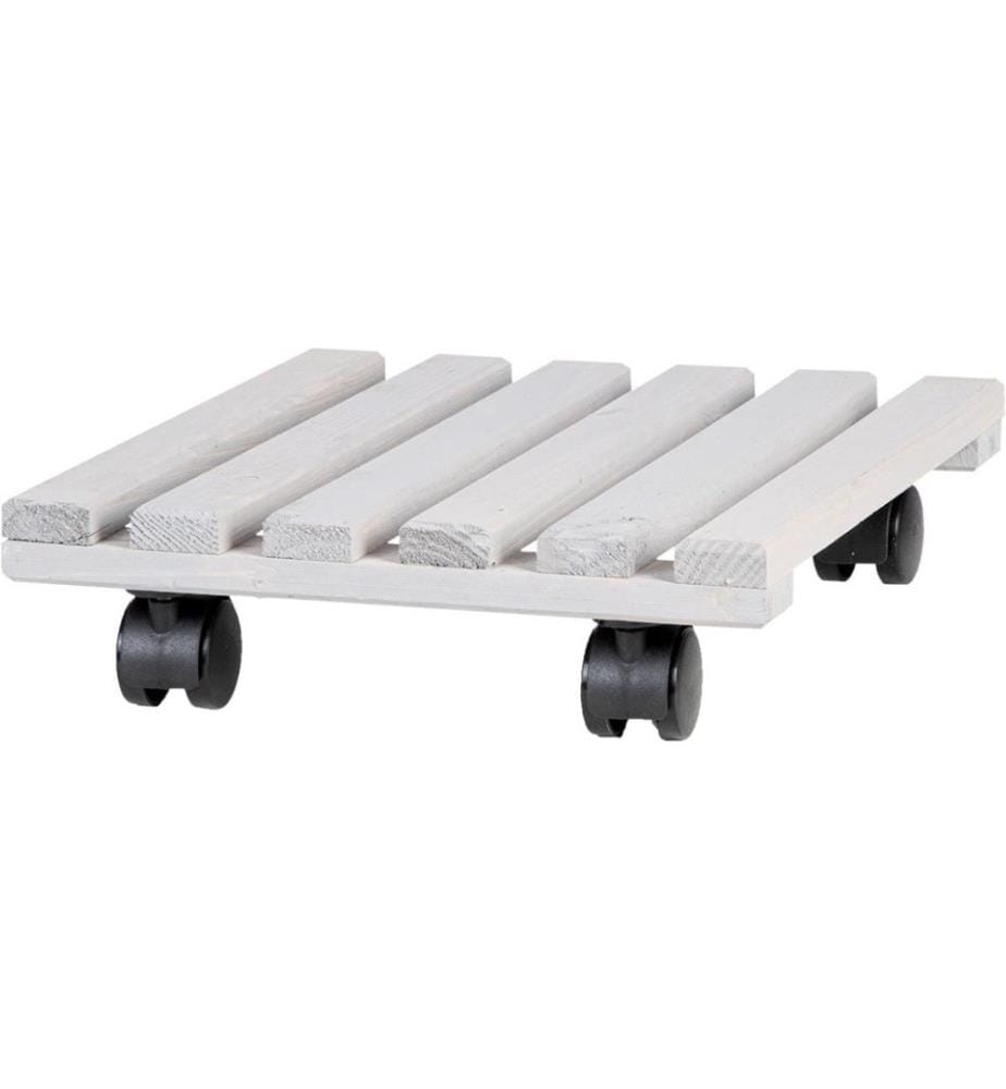 ESSCHERT DESIGN - Rolleruntersetzer Quadratisch L Grau/Schwarz