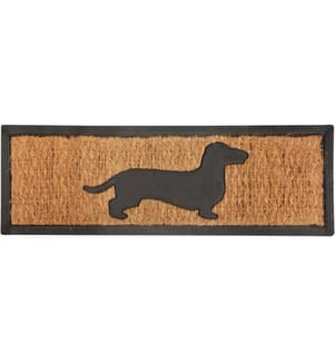 ESSCHERT DESIGN - Fussmatte Dackel 25.3 cm/75 cm x 75.1 cm