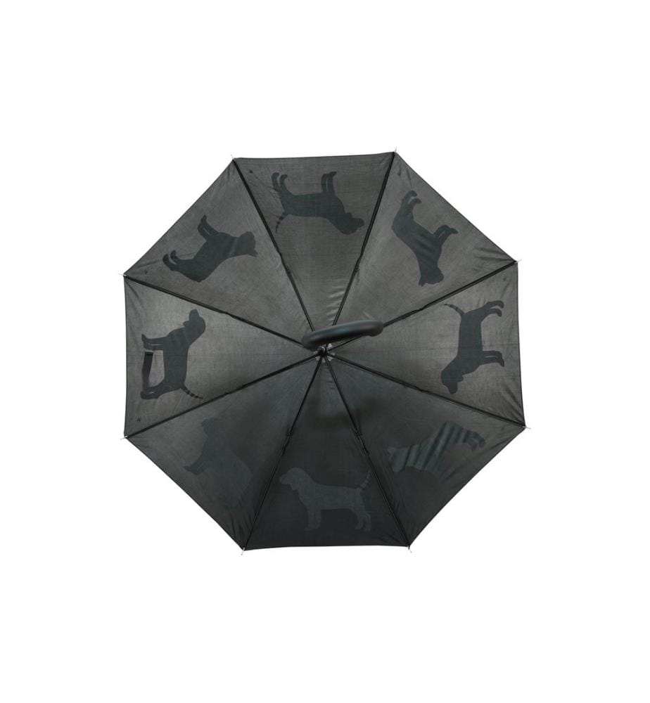 Esschert Design Paravent réflecteur pour chiens noir/gris
