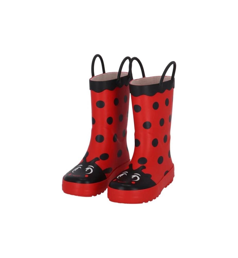 Esschert Design Bottes en caoutchouc Coccinelle, Taille 25/26