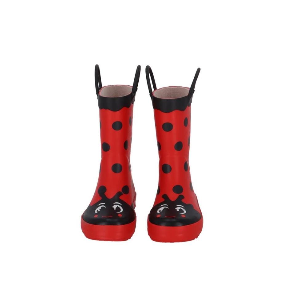 Esschert Design Bottes en caoutchouc Coccinelle, Taille 25/26
