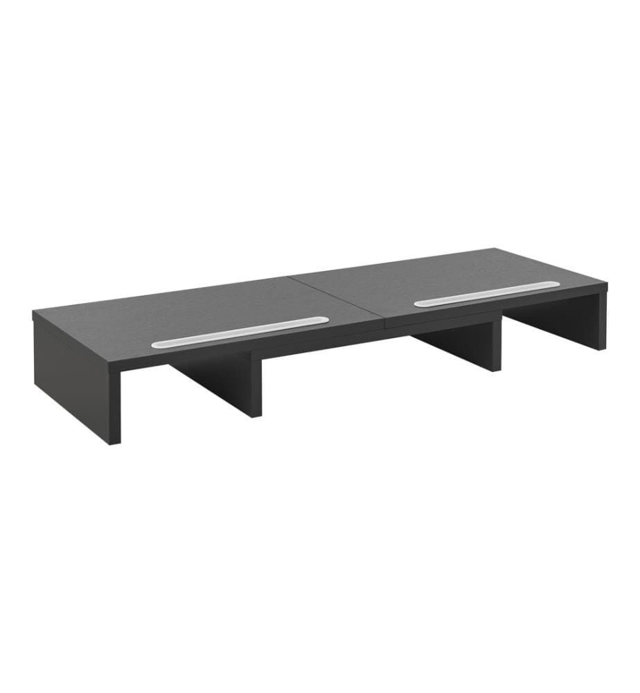 Support d'écran Vilppula 79x27x10.5 cm gris foncé