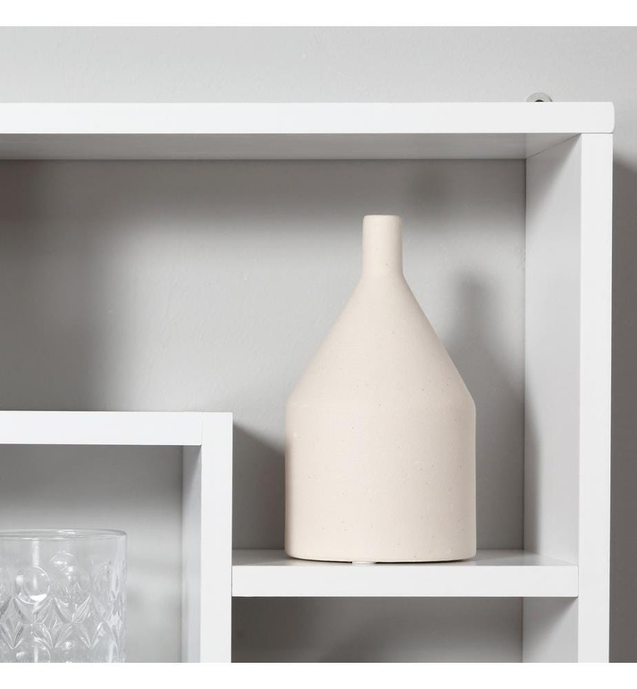 Étagère murale « Cube » blanche, 85 x 47,50 cm