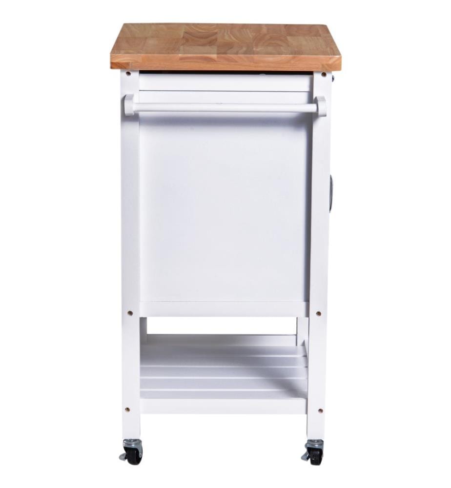 Chariot de service, chariot de cuisine, îlot de cuisine avec tiroir et espace de rangement