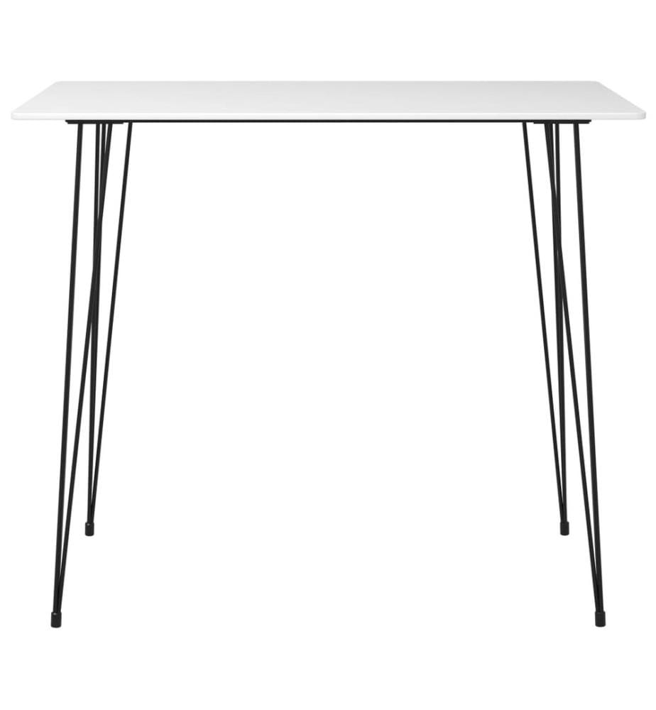 Ensemble de bar 5 pcs Blanc et gris