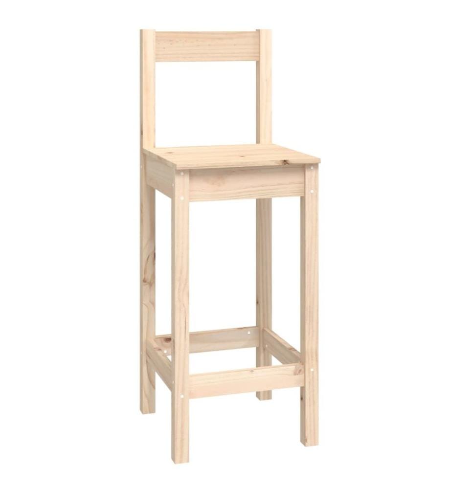 9-tlg. Bar-Set Massivholz Kiefer
