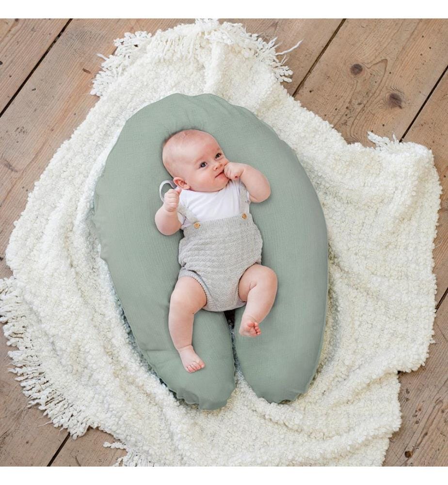 Coussin d'allaitement Comfy Big vert