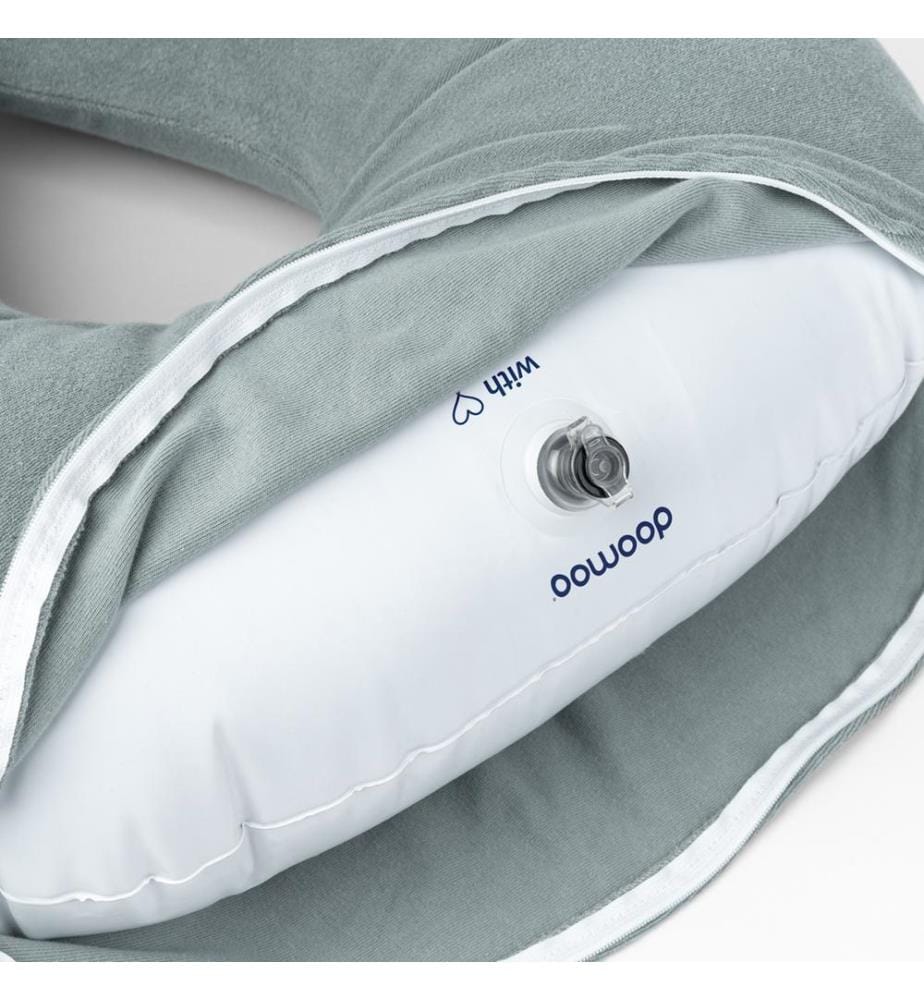 Coussin d'allaitement gonflable Nursing Air Pillow vert