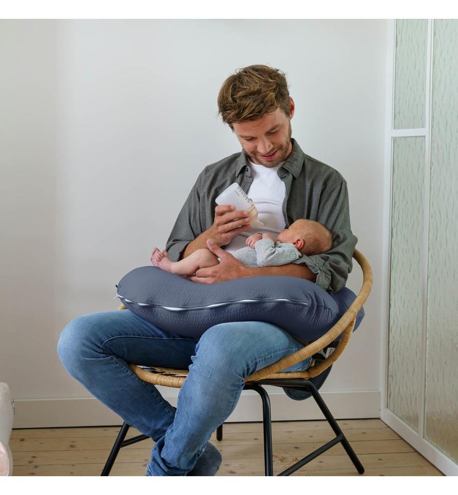 Coussin Softy Tetra Jersey bleu