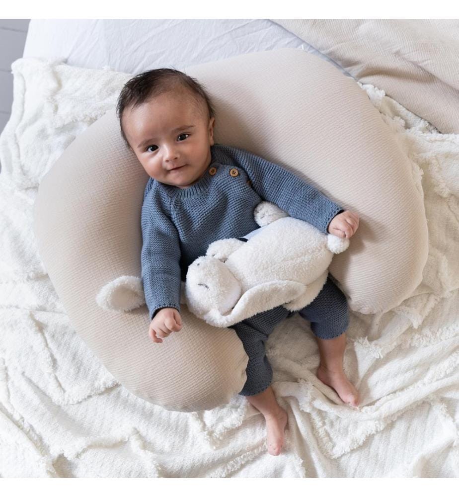 Peluche chauffante Snoogy Bunny blanc