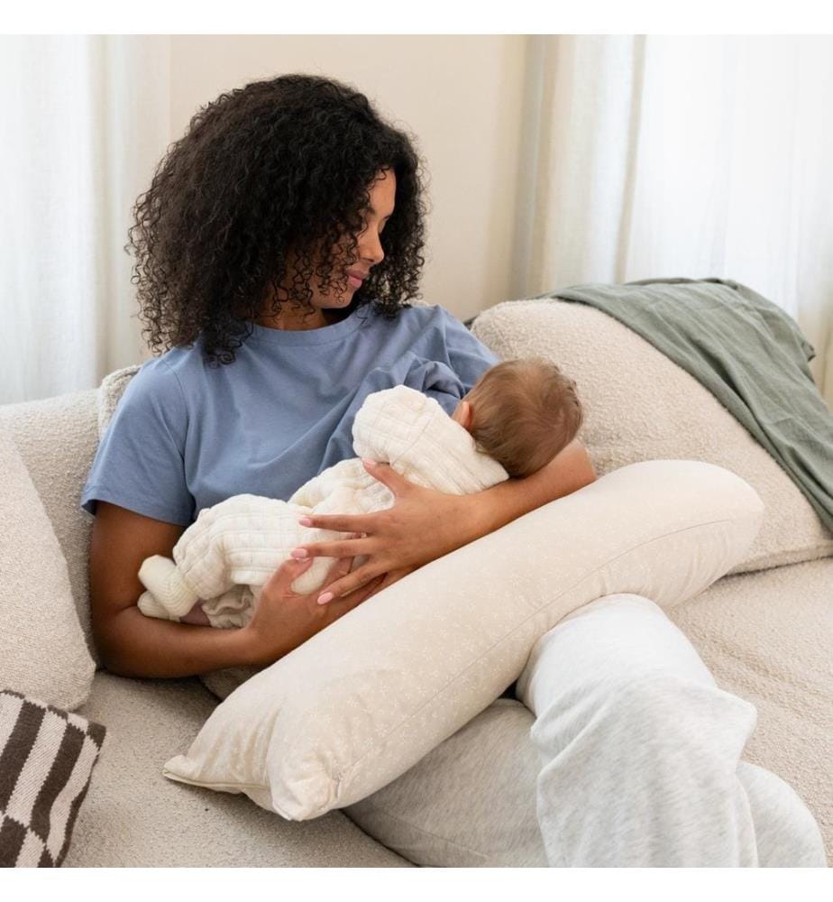 Coussin de grossesse Maxxy Mini Flowers sable