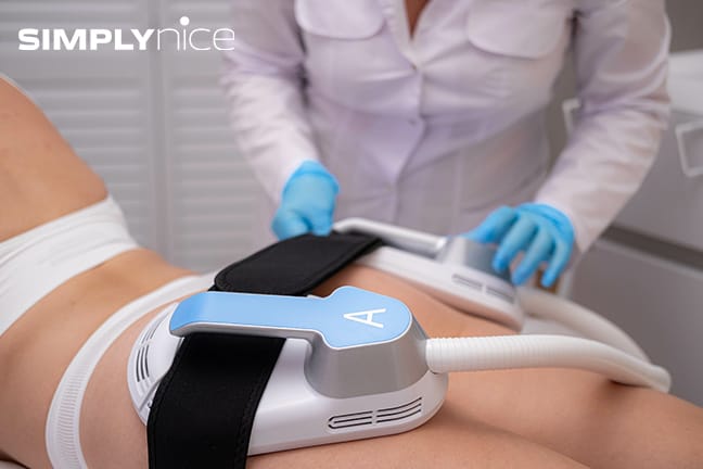 Bodyforming mit EMSCULPT – optional mit Kryolipolyse