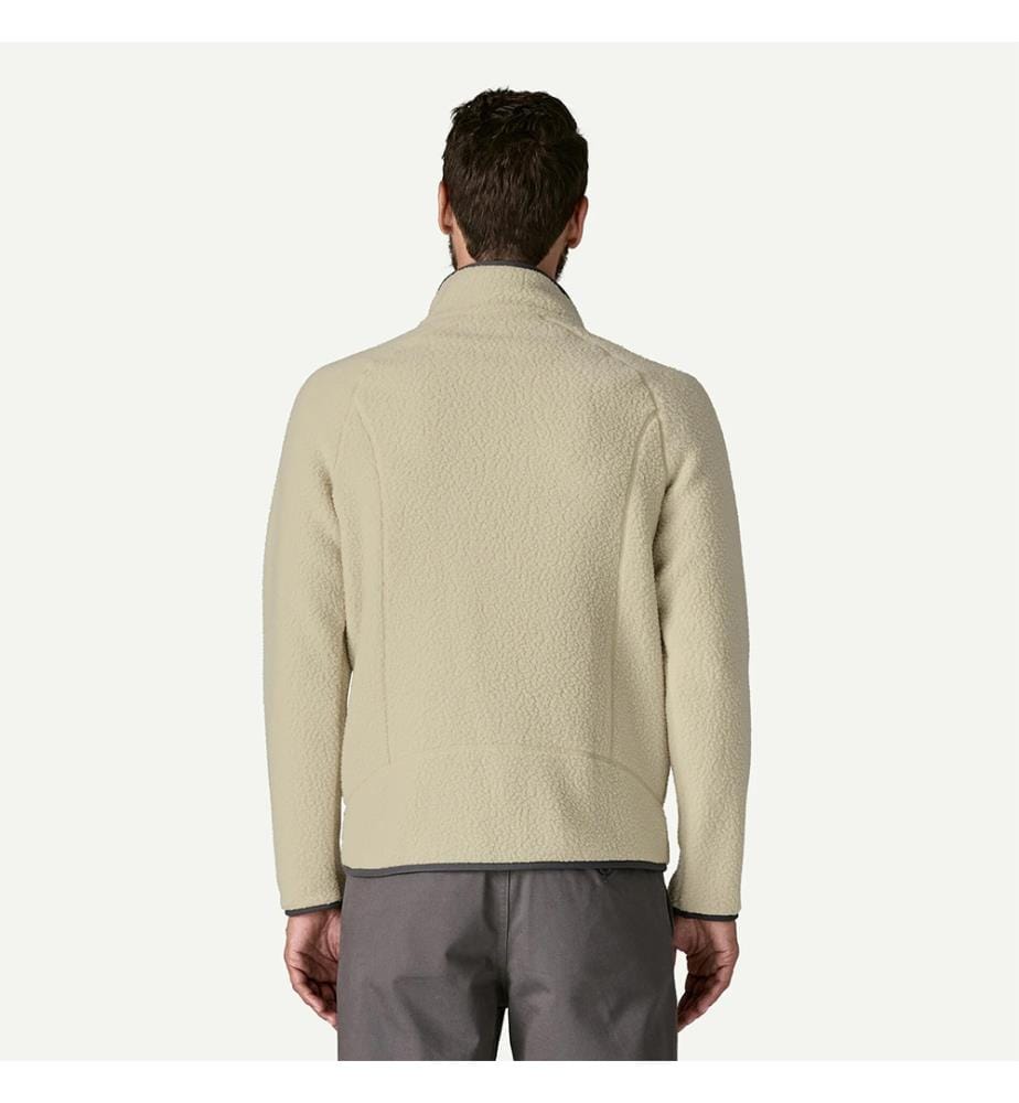 Men's Retro Pile Fleece Jacket - Pelican