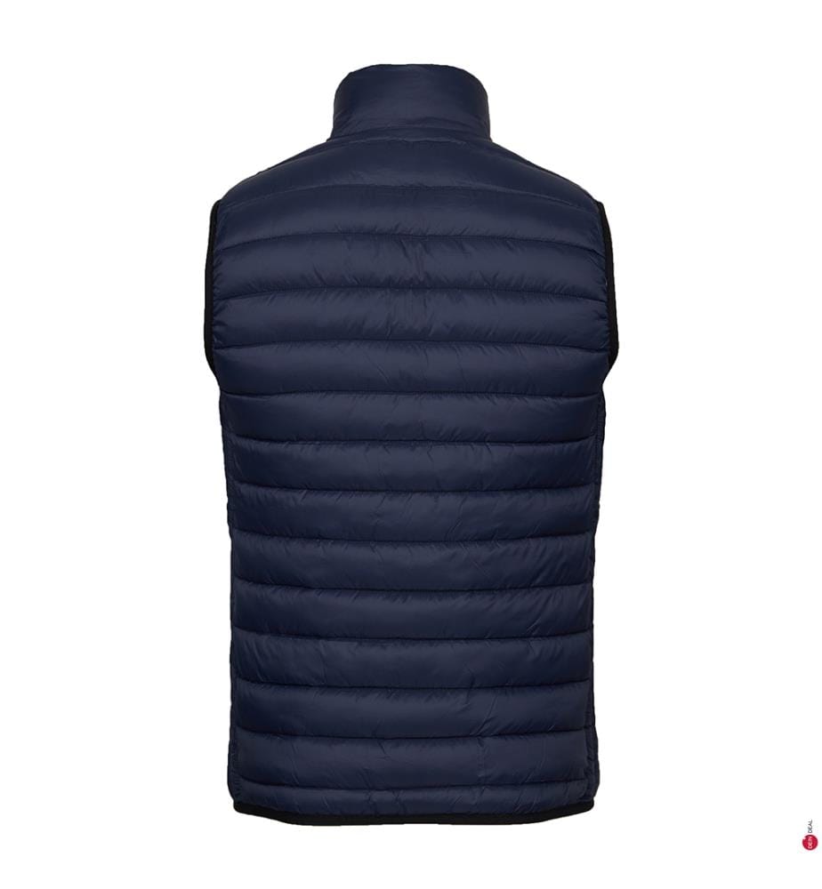 Reversible Quilted Jacket - Blue and Black