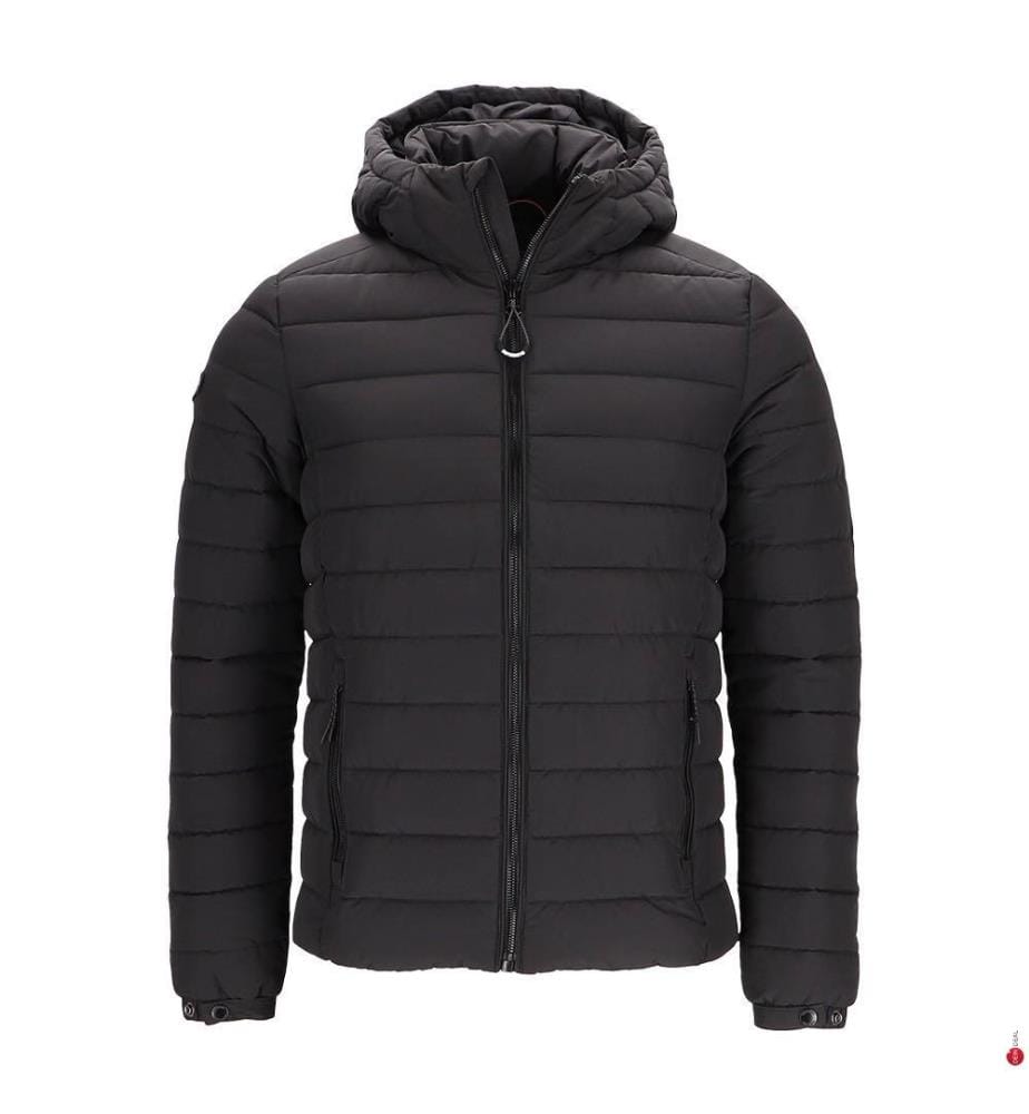Fuji Slim-Fit Daunenjacke - Schwarz