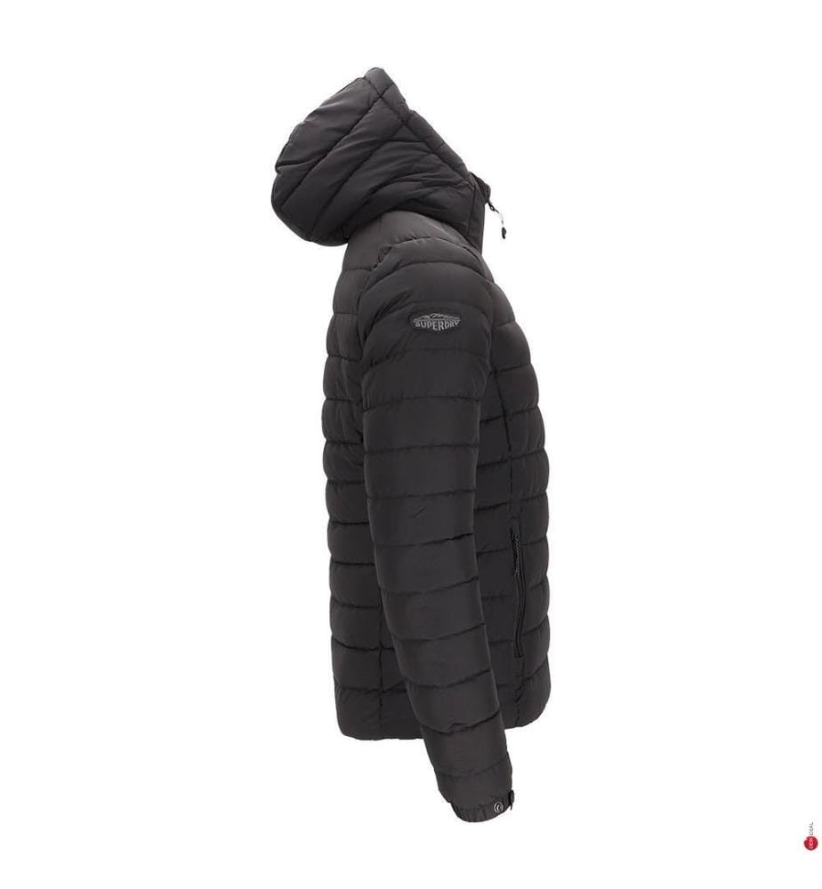 Fuji Slim-Fit Daunenjacke - Schwarz