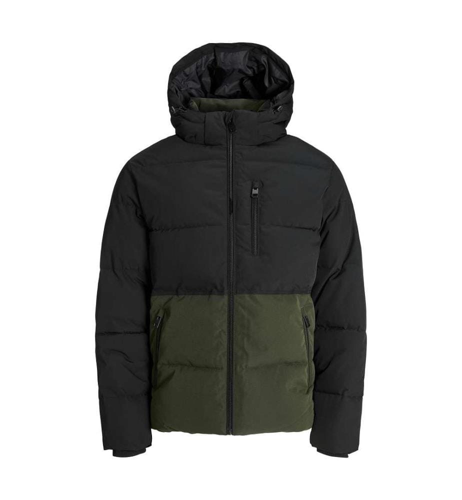 Daunenjacke - Castlerock-Black-Blocking