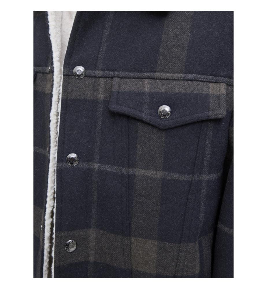 Veste - Dark Navy Check
