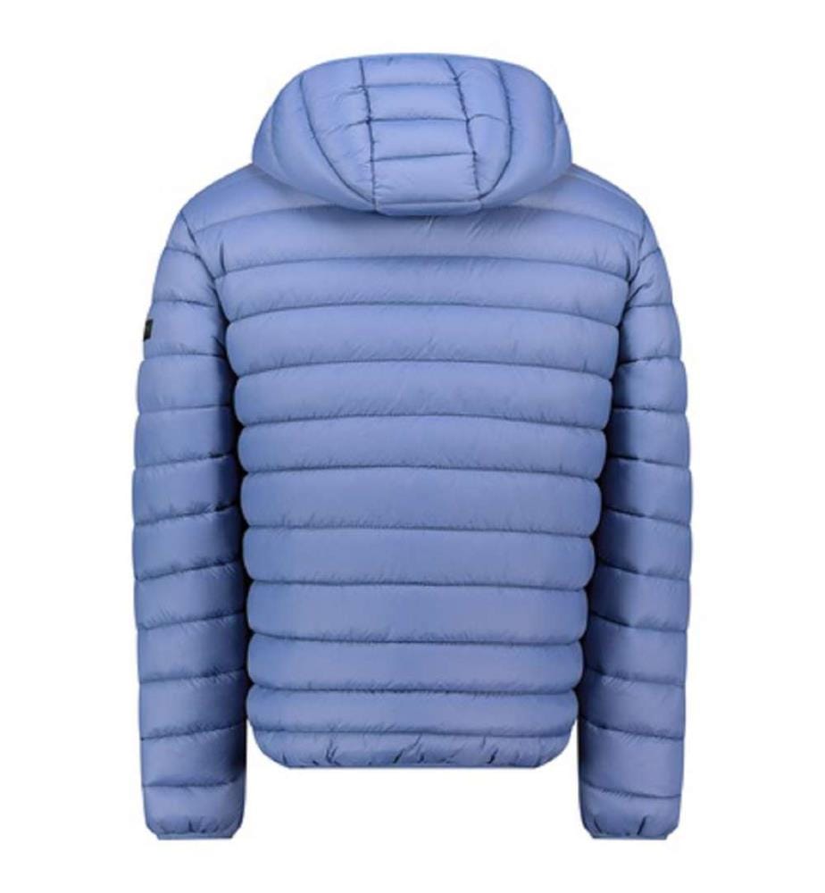 Amichoko Jacke mit abnehmbarer Kapuze für Männer - Denim