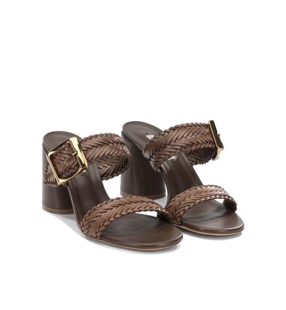 Sandales à Talons - Marron
