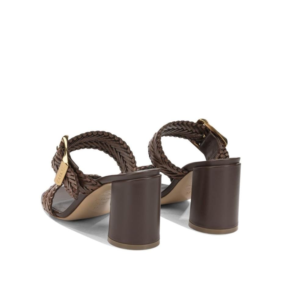 Sandales à Talons - Marron
