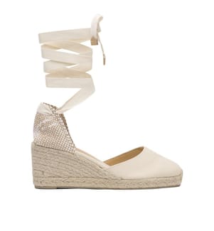Espadrillas compensate Carina - Avorio